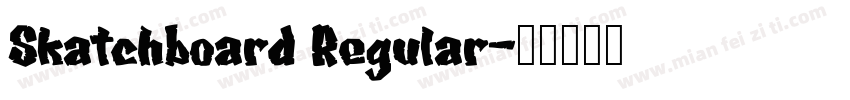 Skatchboard Regular字体转换